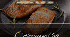 Desktop Screenshot of hurricanecafe.com